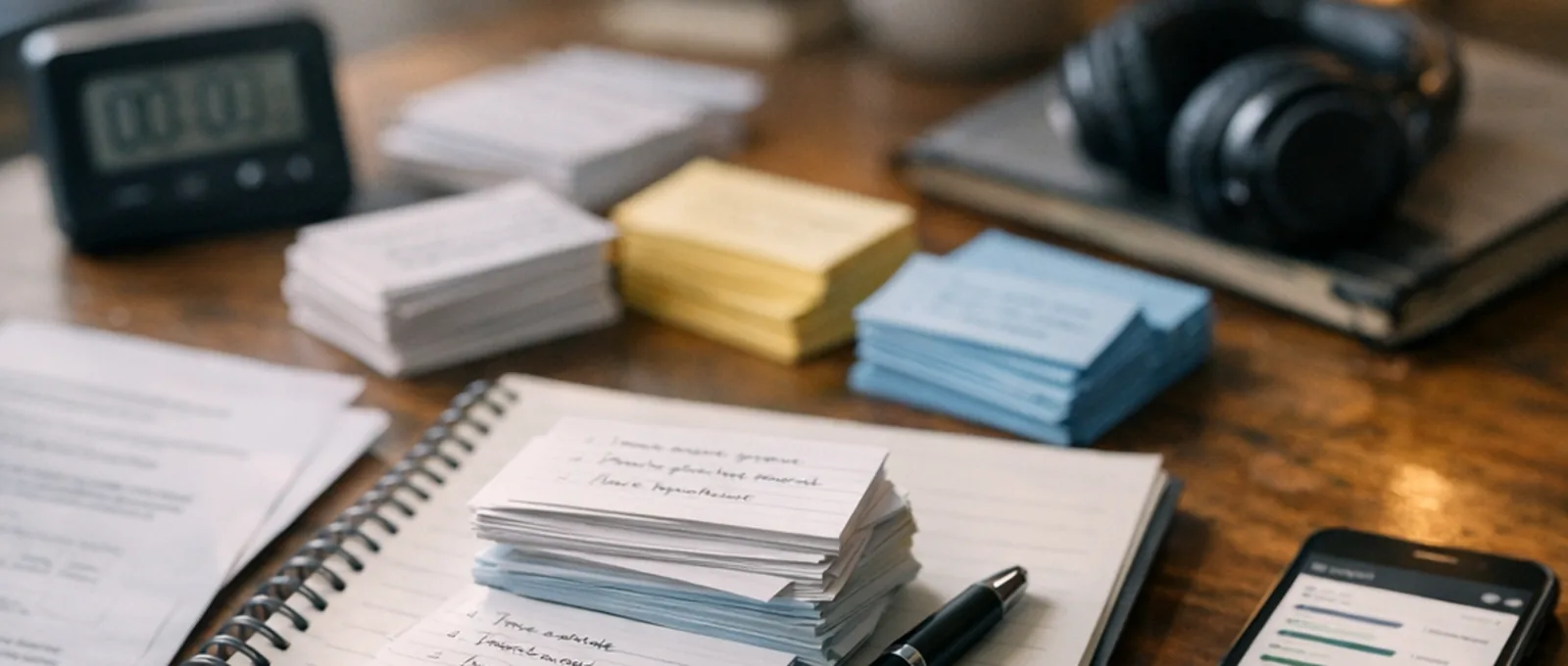 The 20-Minute Active Recall Question Bank: Turn Any Lecture into 30 Self-Test Questions (Fast)