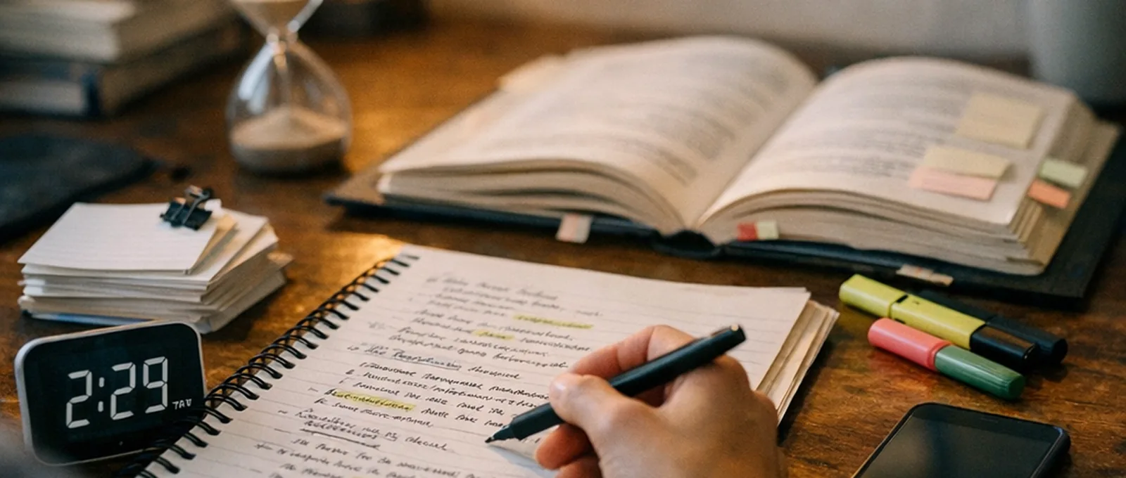 The 30-Minute Daily Review System: Turn Class Notes into Exam-Ready Recall (Without All-Nighters)